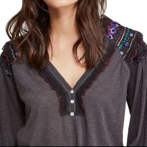Free People Siesta Fiesta blouse